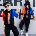 Boys spring suit new Korean children's clothing in the big boy boy long-sleeved sports two-piece suit tide clothes by Ricaloux