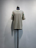 Striped Loose-fitting Long-length Color-block Summer Casual Versatile Top – Premium 0 | RICALOUX