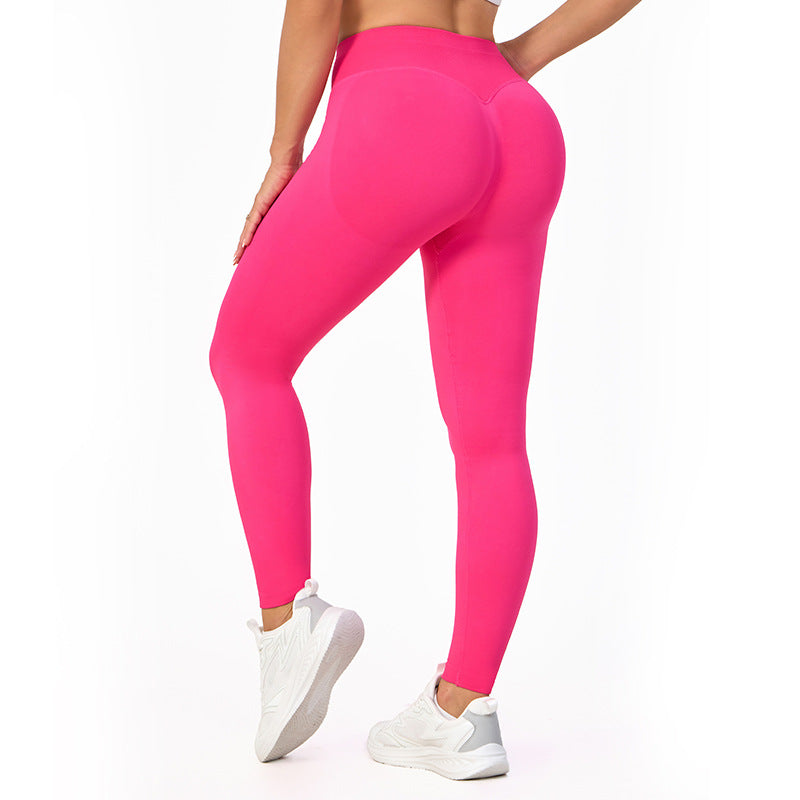 Womens High-Waisted Yoga Pants European And American Style – Premium 0 | RICALOUX