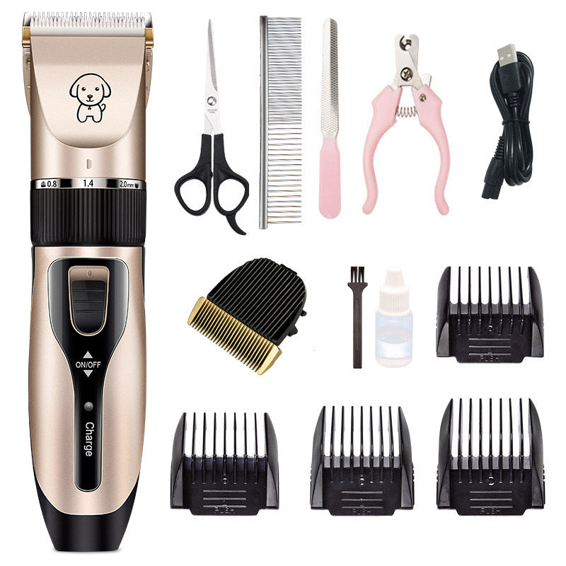 Professional Low Noise Pet Hair Clipper Easy Grooming For Dogs & Cats by Ricaloux