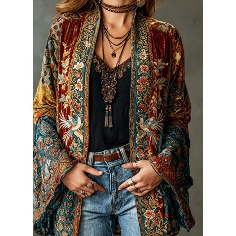 Elegant Artistic And Vintage Womens Coat by Ricaloux