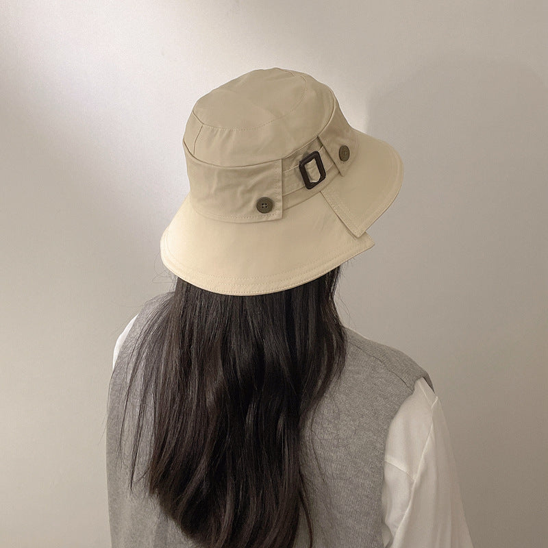 All Matching Japanese Style Streetwear Retro Sun Hat That Flatters The Face For Fall And Winter by Ricaloux