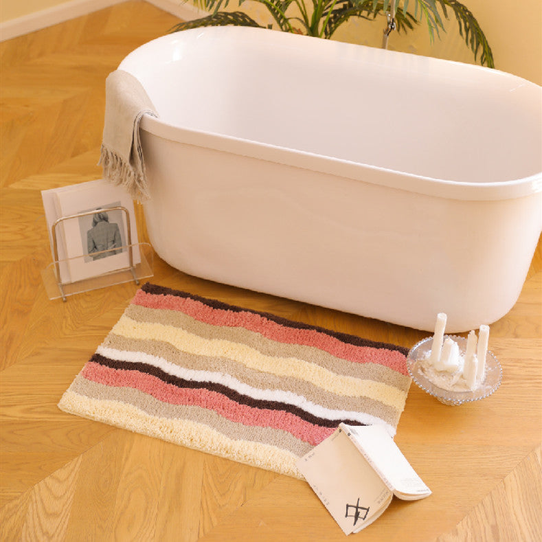 Non-Slip Home Bathroom Floor Mat by Ricaloux