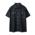 Mens Denim Shirt Slim-Fit Casual Shirt For Trendy Guys – Premium 0 | RICALOUX