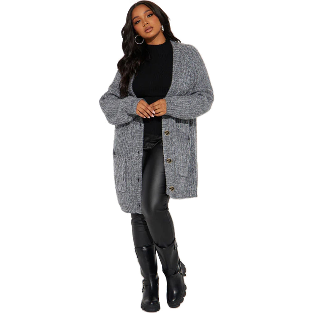 Womens Knitted Cardigan by Ricaloux