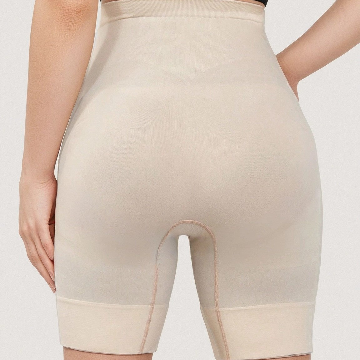 Maternity High-Waisted Seamless Yoga Shorts Plus Size by Ricaloux