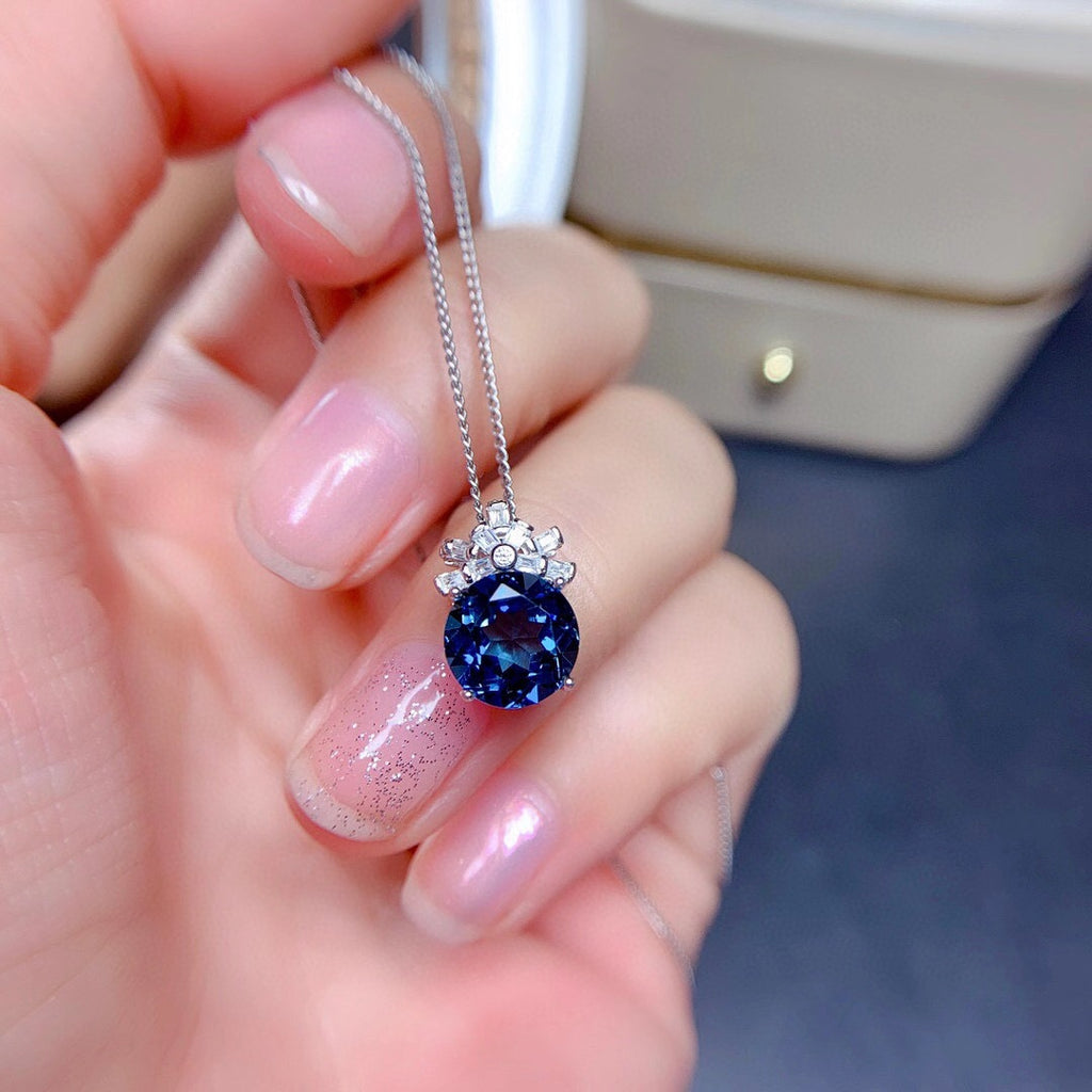 Jewelry Sets For Women London Blue Stones Pendants Necklaces – Premium 0 | RICALOUX