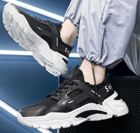 Male Lace-up Men Sneakers Man Non Slip Comfortable Casual Shoes – Premium 0 | RICALOUX