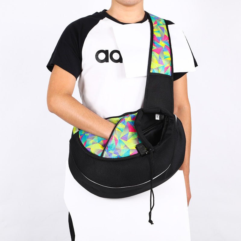 Carrying Pets Bag Women Outdoor Portable Crossbody Bag For Dogs Cats Pet Products - RICALOUX