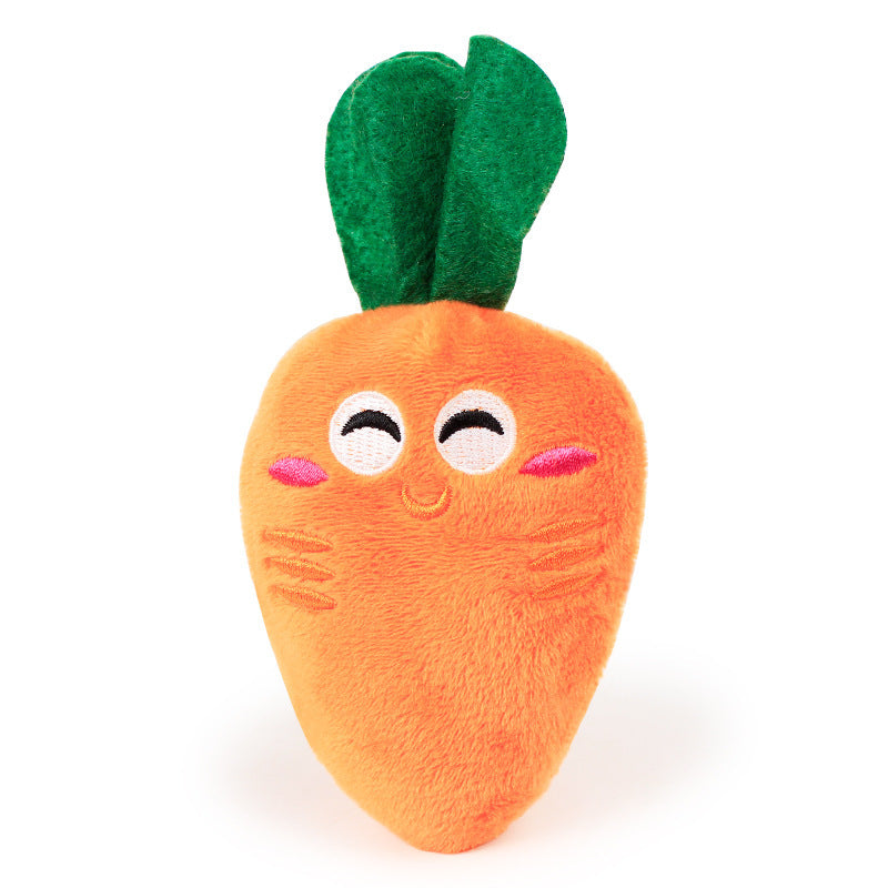 Pet Dog Toys Carrot Plush Toy Vegetable Chew Toy For Dogs Snuffle Mat For Dogs Cats Durable Chew Puppy Toy Dogs Accessories by Ricaloux