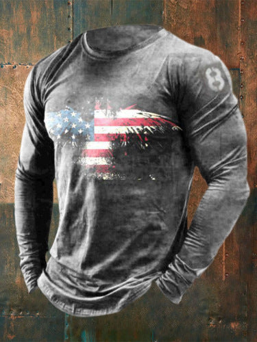Casual Versatile Custommade European And American Style Round Neck, Long Sleeves by Ricaloux