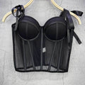 Womens Sexy Strapless Bandeau With Waist-cinching Straps – Premium 0 | RICALOUX
