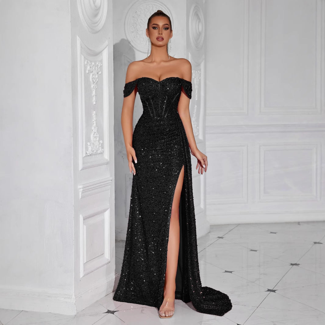 Best-selling Beaded Strapless Sexy Dress For Women by Ricaloux