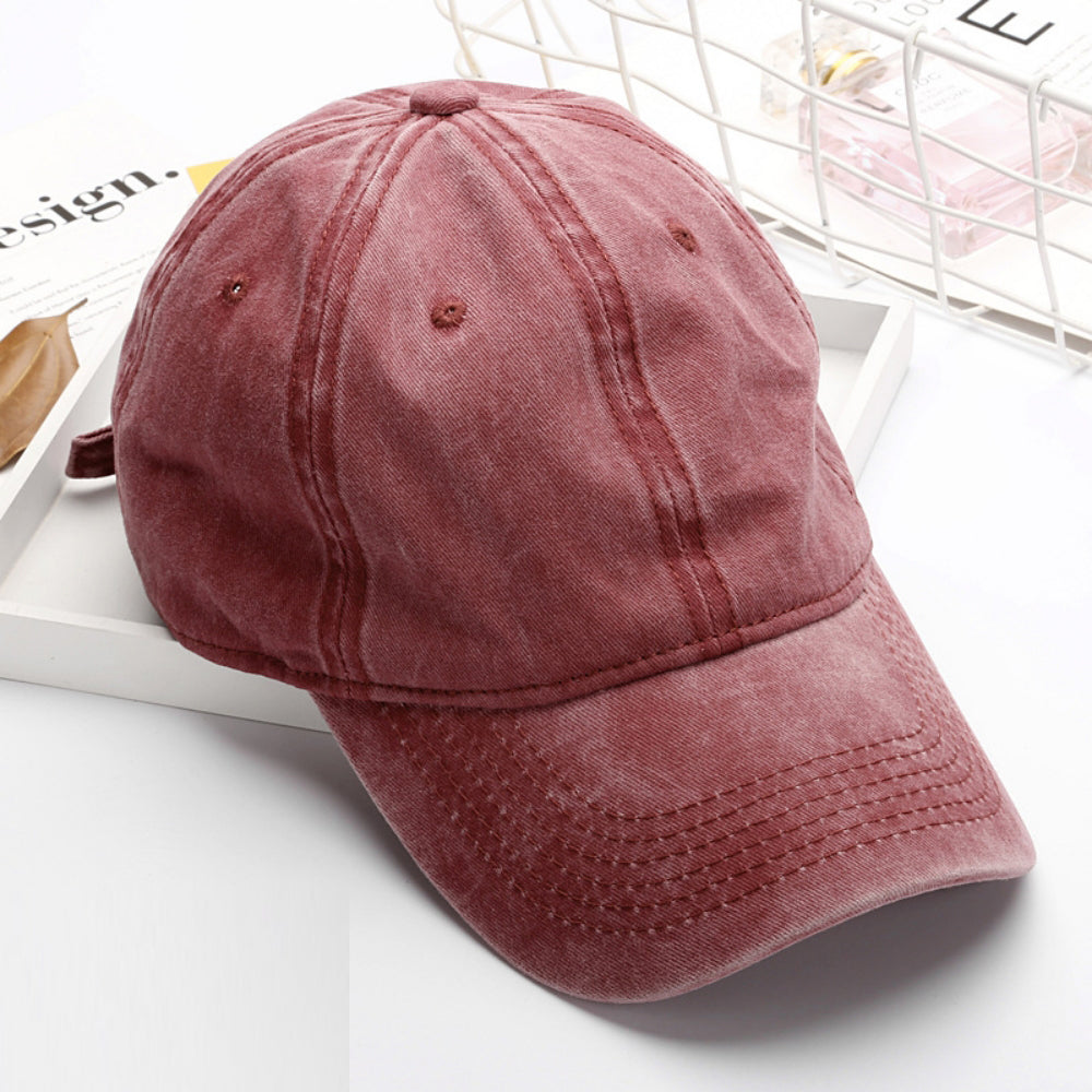 Summer Women's Solid-color Six-strand Adjustable Soft-brim Fashion Casual Baseball Cap, Suitable For Outdoor Outings, Daily Commutes And Outdoor Activities. – Premium 4 | RICALOUX