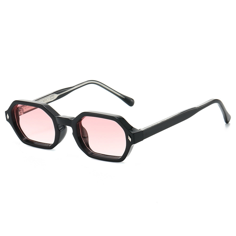 Propionate Sunglasses European And American Small Frames by Ricaloux