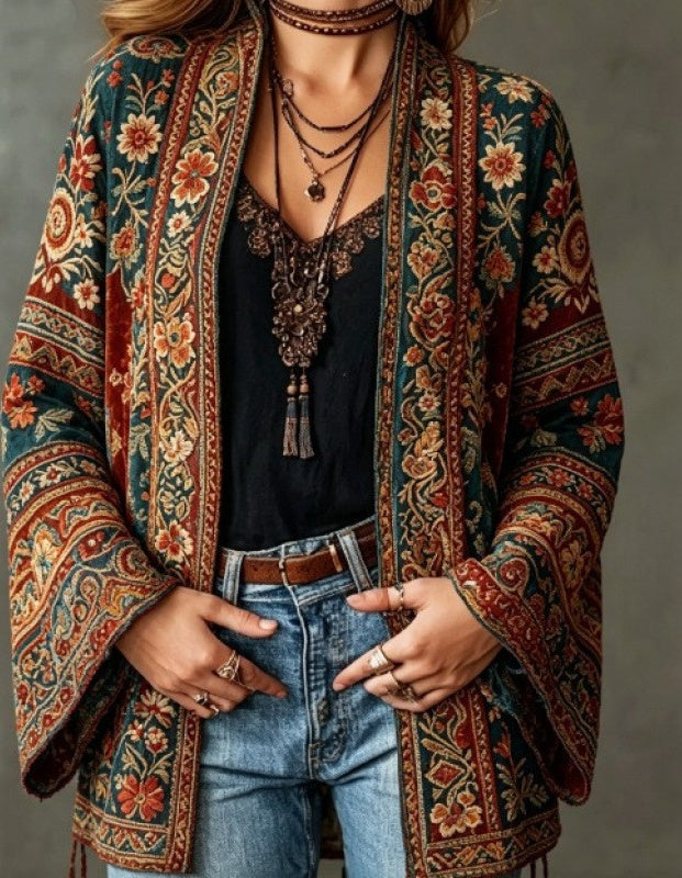 Elegant Artistic And Vintage Womens Coat by Ricaloux