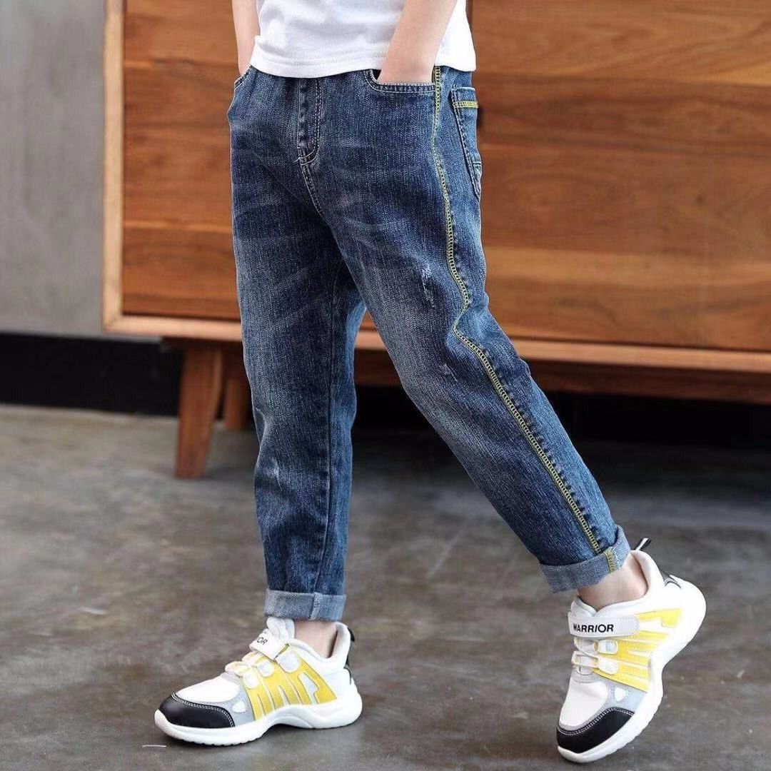 Boys' Denim Trousers Trousers Children's Clothing - RICALOUX