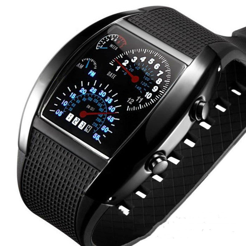 Fashion Men's Watch Unique LED Digital Watch Men Watch Electronic – Premium 0 | RICALOUX