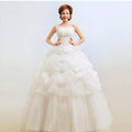 New Bustier Korean Princess Thin Wedding Dress - RICALOUX