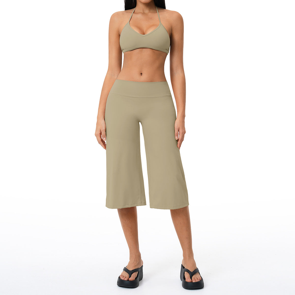 Brushed Yoga Womens High-End Sports Set by Ricaloux