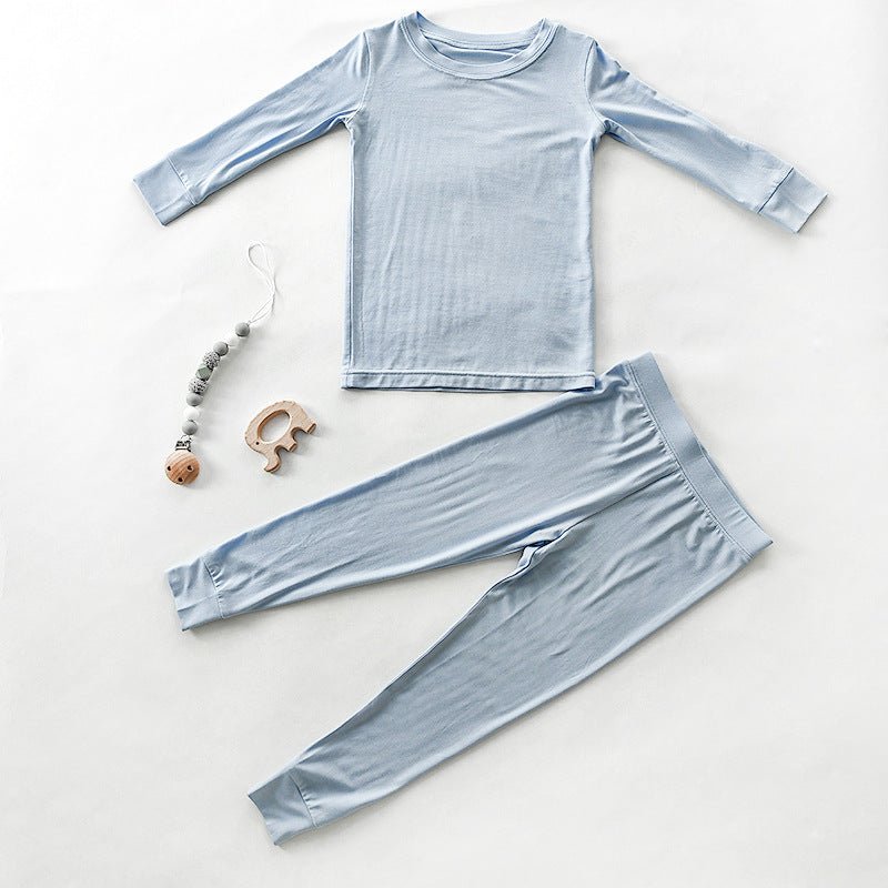 Ins Clothes For Babies Bamboo Fiber Boys Home Wear Suit - RICALOUX