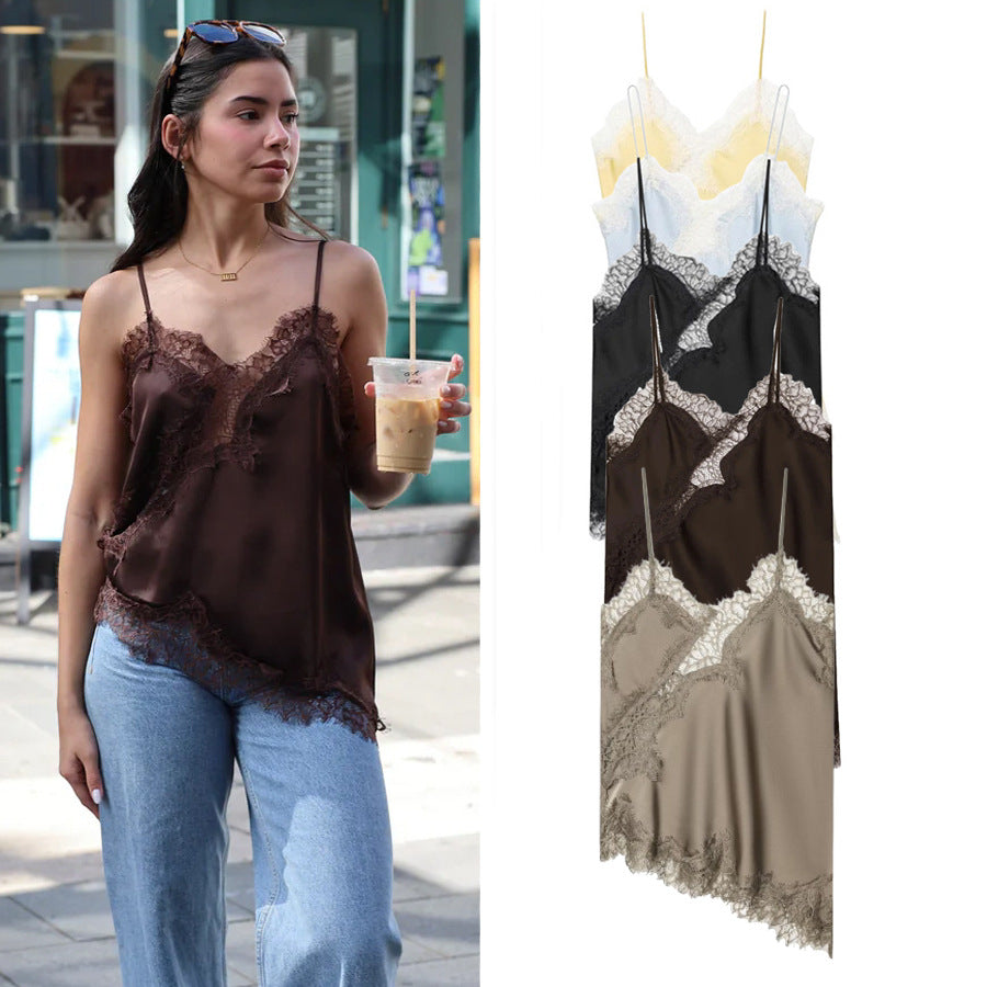 Strap Vest Women's Outerwear Sleeveless Top – Premium 0 | RICALOUX