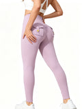 Women's Quick-Dry High-Elasticity Butt-Lifting Sports Trousers, Bare-Skin Feel Yoga Pants For Outdoor Activities by Ricaloux