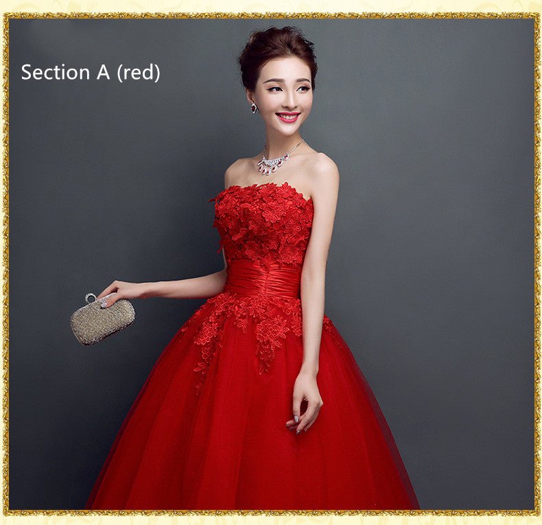 Lace upscale wedding evening dress - RICALOUX
