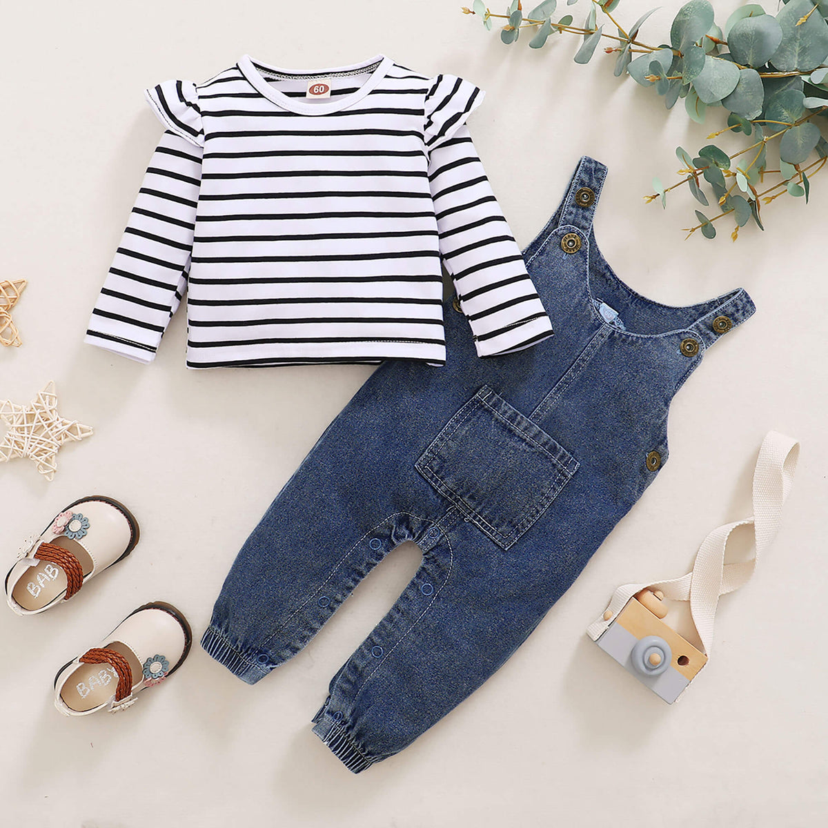 Baby Girl Clothes Set Long Sleeve - RICALOUX