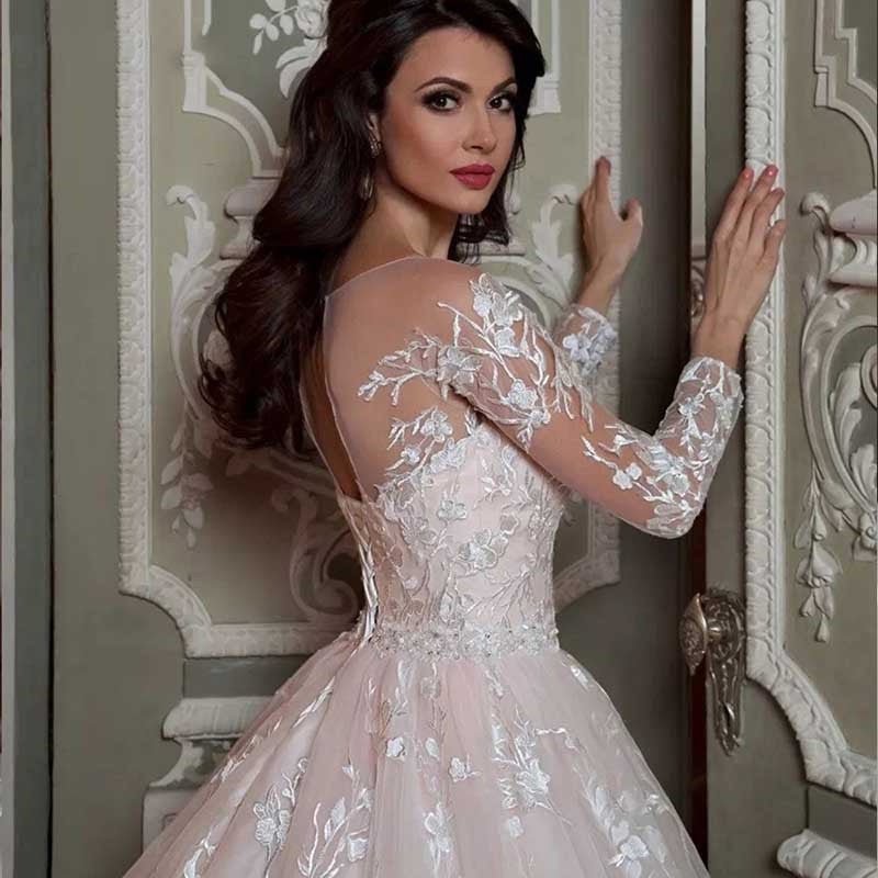 Wedding Gown Bridal Lace Dresses - RICALOUX