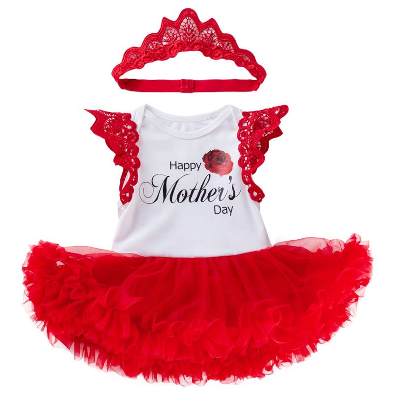 Baby clothes 0-2 years old baby girl sleeveless dress - RICALOUX