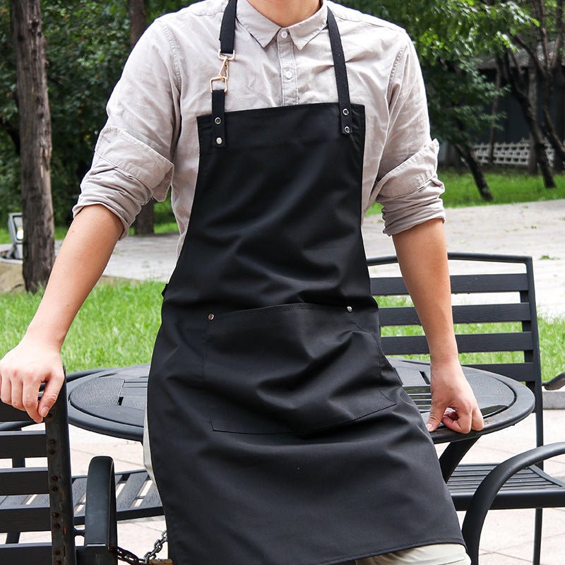 Home Kitchen Cooking Baking Drawing Men's And Women's Canvas Apron - RICALOUX