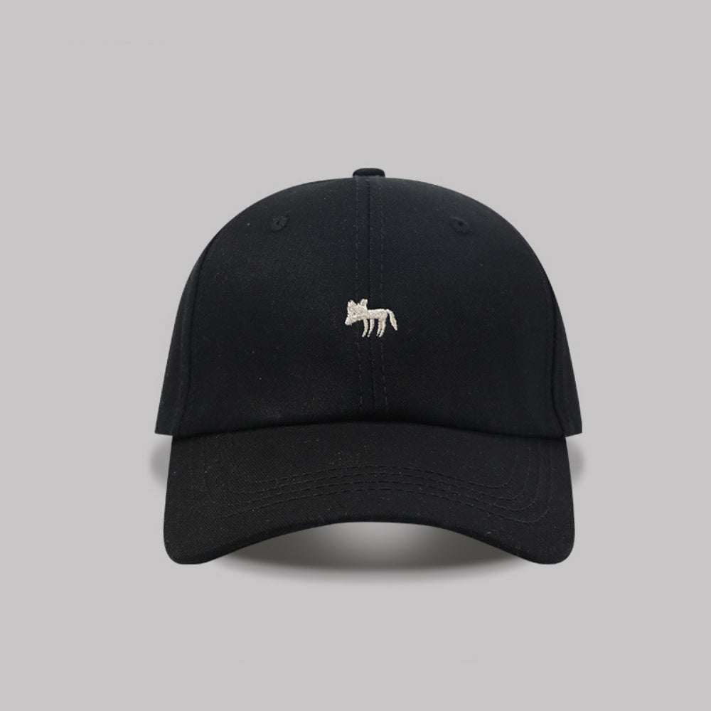 Women's Solid-color Embroidered Fox Simple Casual Style Soft Brim Adjustable Baseball Cap Suitable For Daily Commuting, Outdoor Outings And Shopping. – Premium 4 | RICALOUX