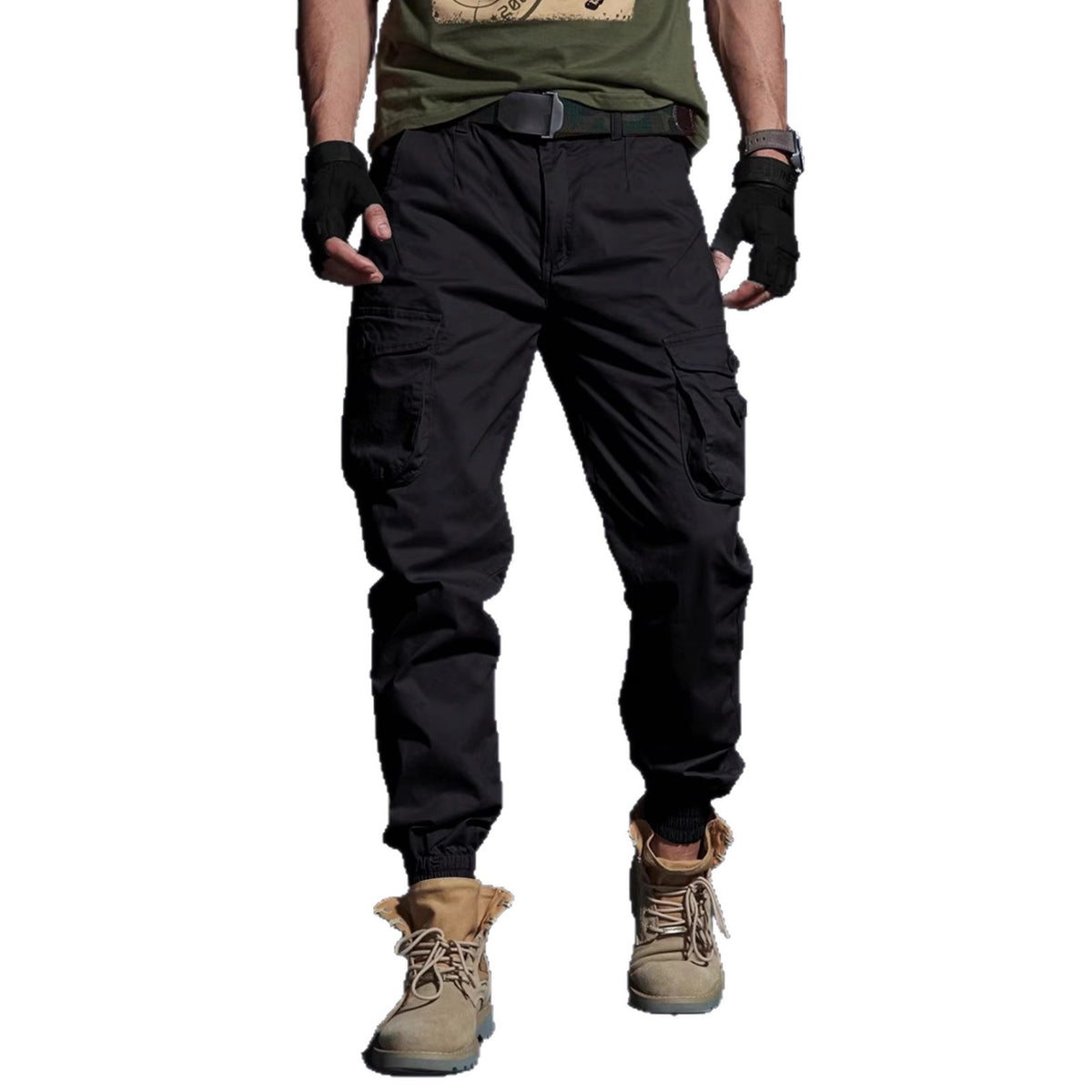 Mens American-style Multi-pocket Outdoor Sports Casual Pants – Premium 0 | RICALOUX