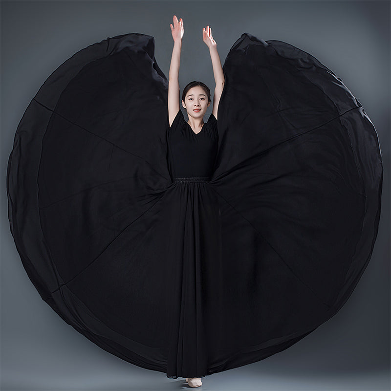 Flowing Long Dance Dress Performance Costume – Premium 0 | RICALOUX