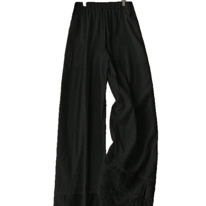 Loose-fitting High-waisted Draping Casual Trousersversatile And Trendy by Ricaloux
