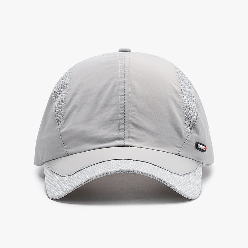 Summer Men's And Women's Quick-drying Mesh Breathable Adjustable Fashionable Casual Style Baseball Cap Suitable For Outdoor Daily Commuting by Ricaloux