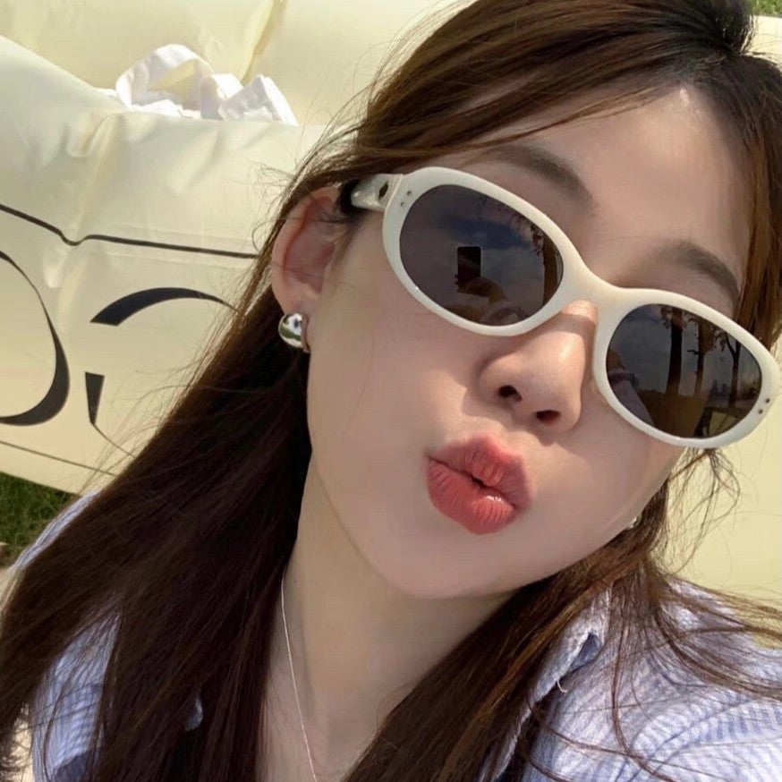 Influencer Street-Style Sun-Protection Trendy Versatile Sunglasses by Ricaloux