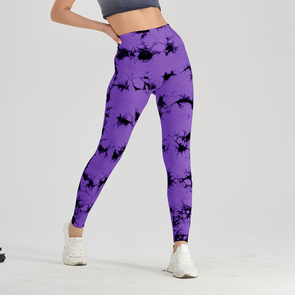 Womens Seamless Knitted Tie-Dye Yoga Pants – Premium 0 | RICALOUX