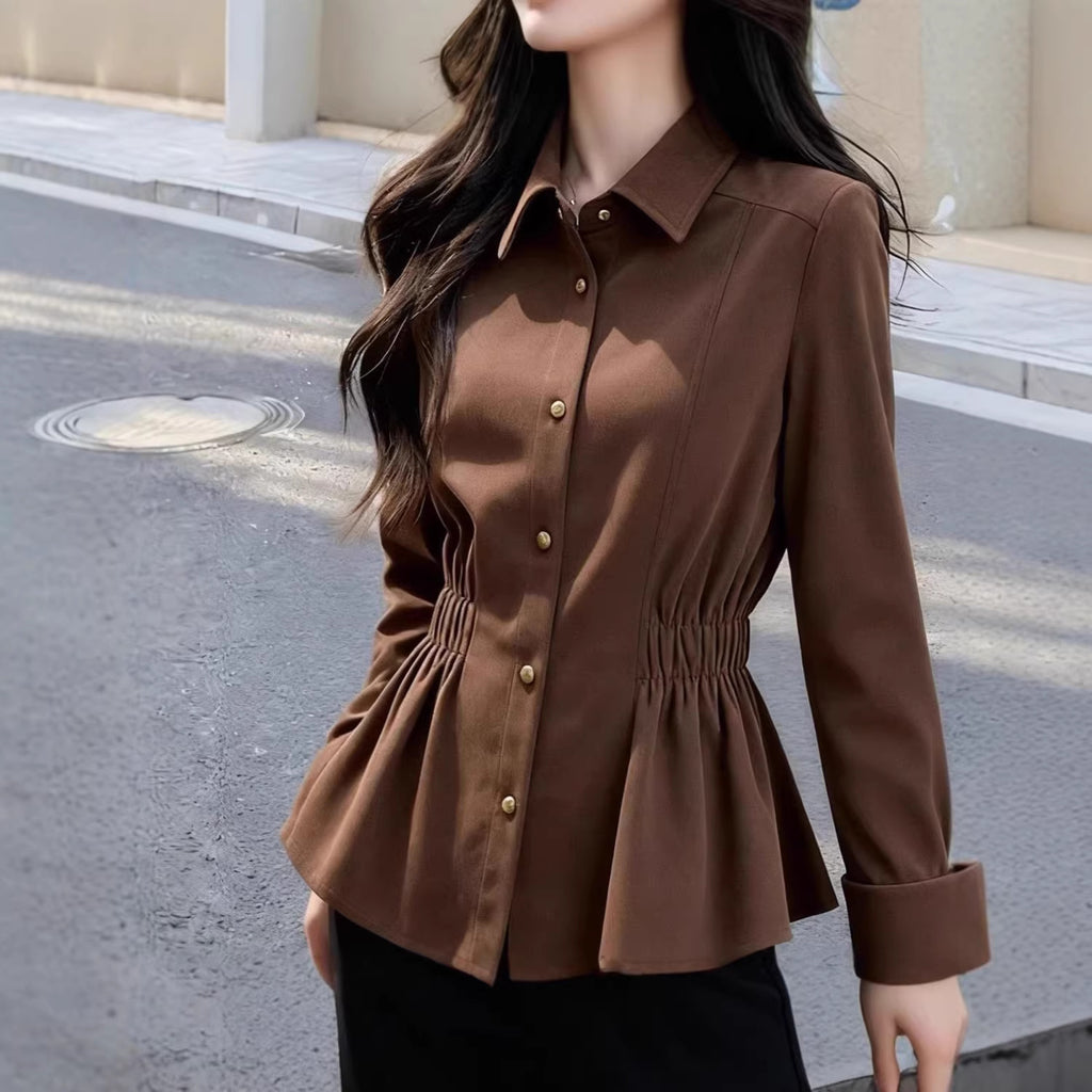 Figure-flattering Outerwear With An Elegant Blouse – Premium 0 | RICALOUX