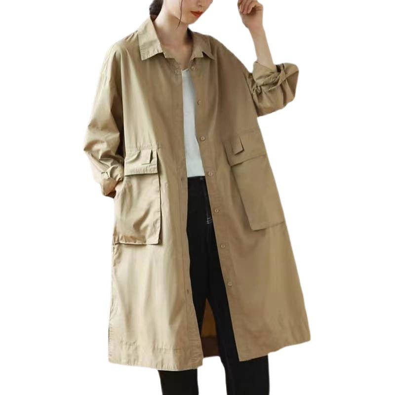 Mid-length Chic Cotton-linen Utility Jacket That The – Premium 0 | RICALOUX