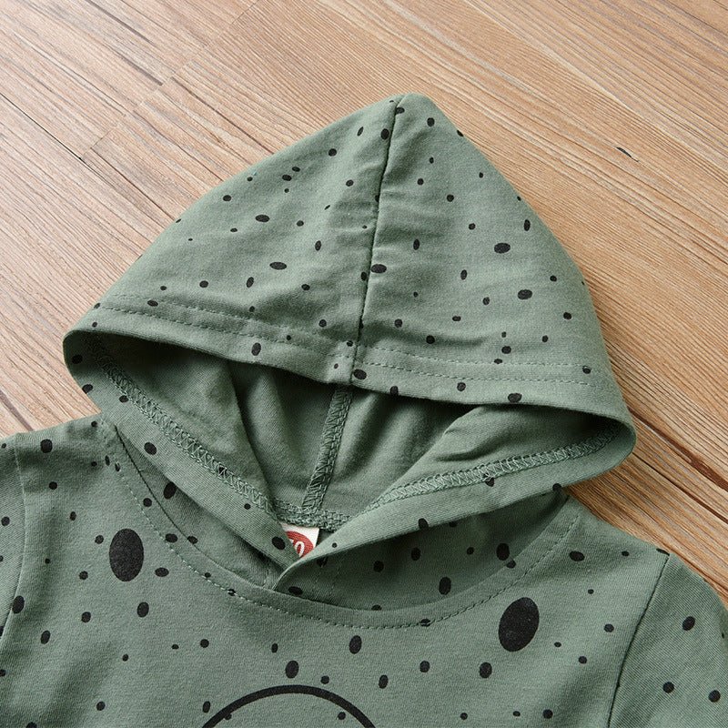 Boy's Hooded Spring And Autumn Clothing Thin - RICALOUX