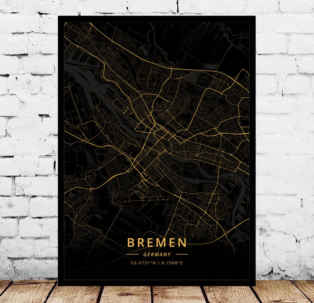 Home Decor Travel Poster Canvas Painting - RICALOUX