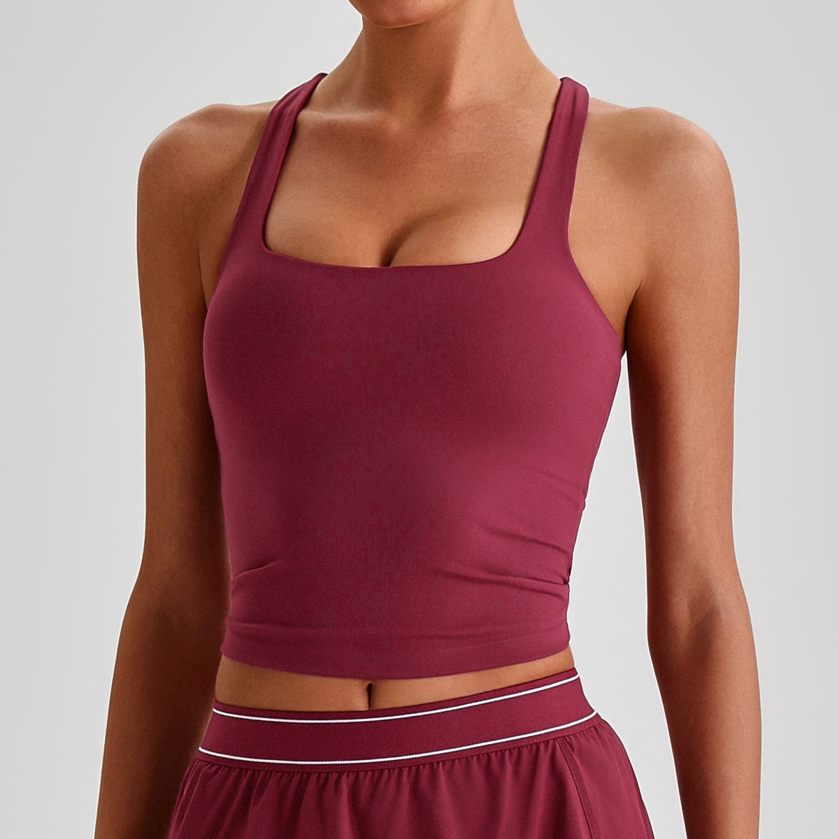 Womens Workout Top For Layering Running Sports Bra – Premium 0 | RICALOUX