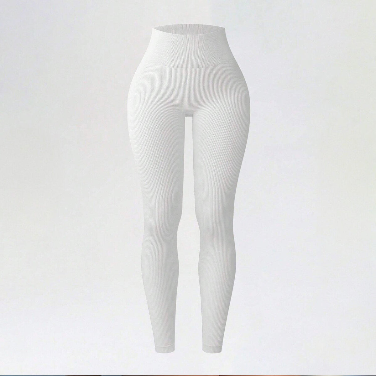 Ribbed Seamless Yoga Pants For Autumn And Winter, High-waisted Tight Sports Leggings, Yoga Apparel Leggings by Ricaloux