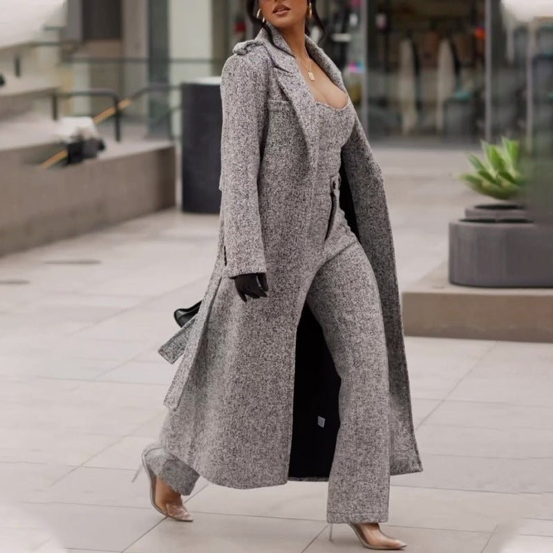 Warm Jacket Long-sleeved Lapel Women's Plush - RICALOUX