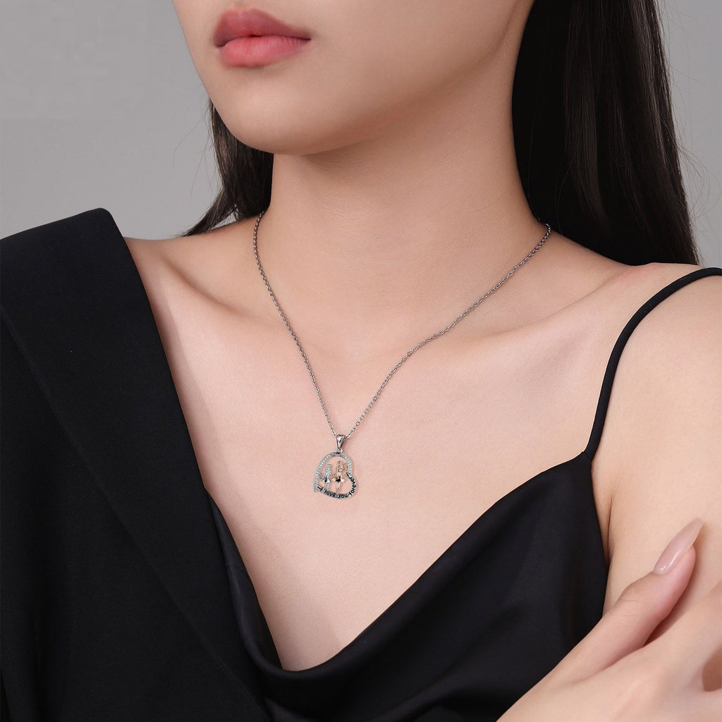 Jewelry Love Sister Ladybro Necklace For Women by Ricaloux
