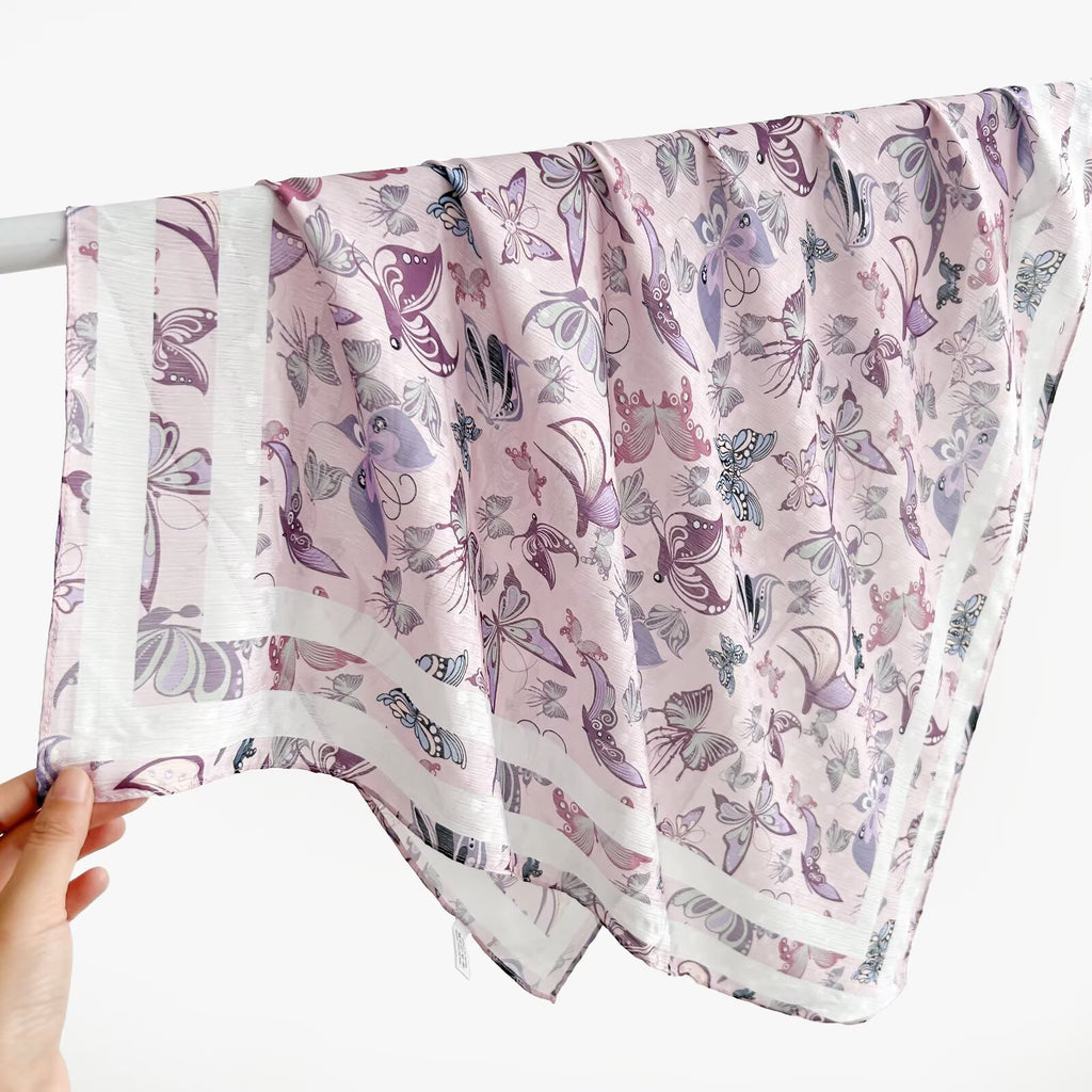 New Breathable Versatile Silk Chiffon Scarf For Women, Also Usable As A Shawl – Premium 0 | RICALOUX
