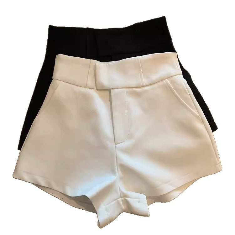 Springsummer Slimming Relaxed-fit Wide Leg Shorts For Petite Figures – Premium 0 | RICALOUX