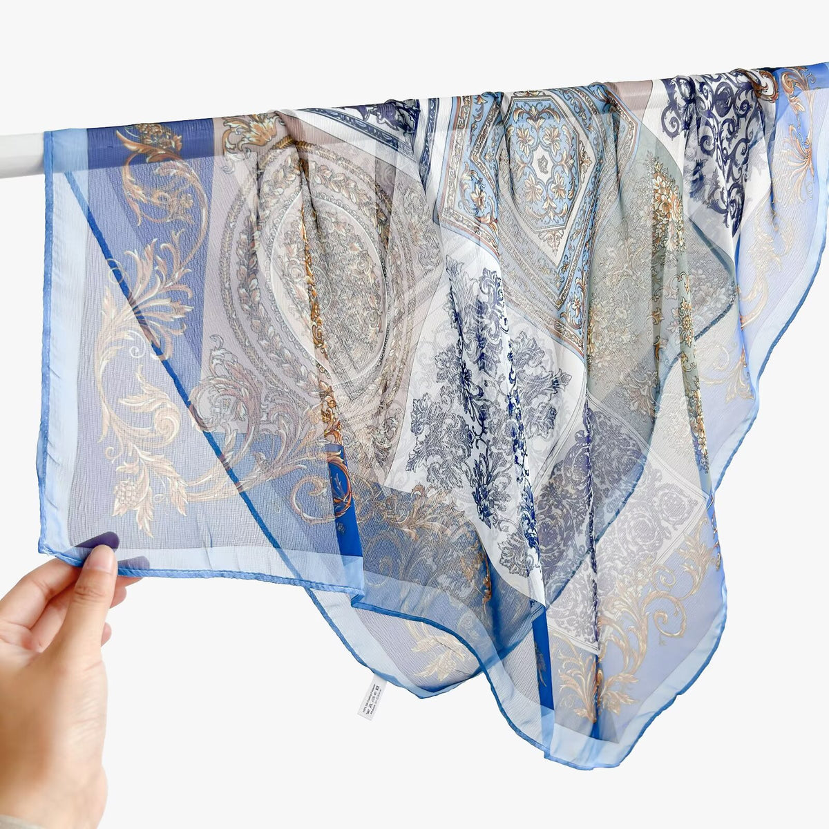 New Breathable Versatile Silk Chiffon Scarf For Women, Also Usable As A Shawl – Premium 0 | RICALOUX